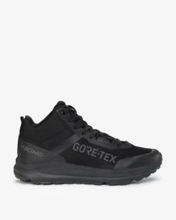Viking Sneakers|Gore-Tex Herrskor>Stride Mid GTX M Black