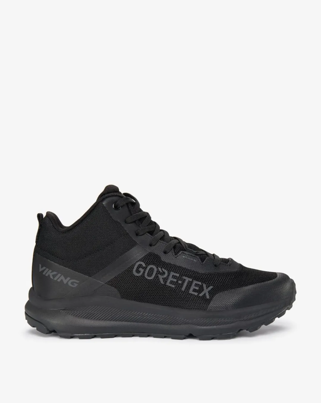 Viking Sneakers|Gore-Tex Herrskor>Stride Mid GTX M Black