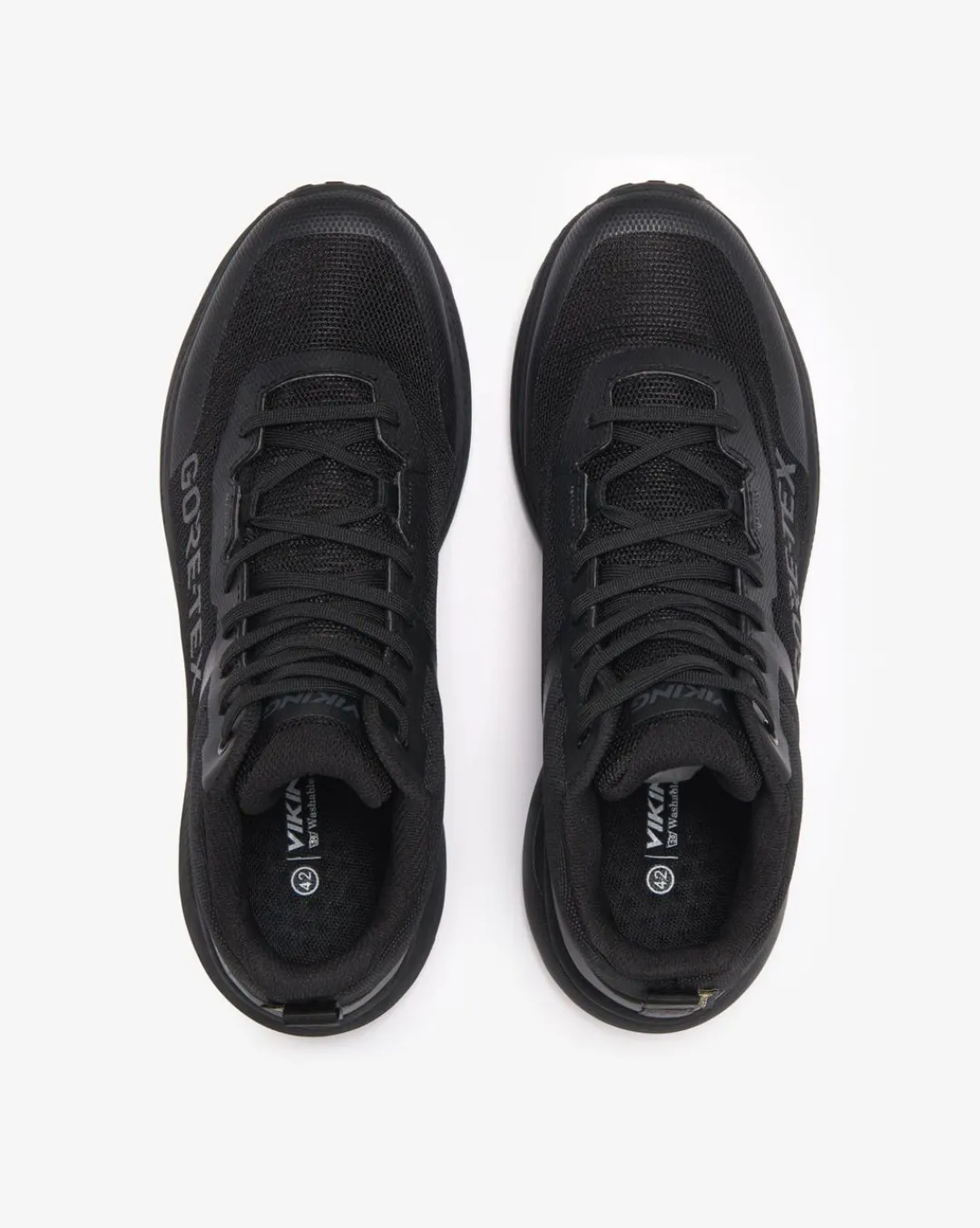 Viking Sneakers|Gore-Tex Herrskor>Stride Mid GTX M Black