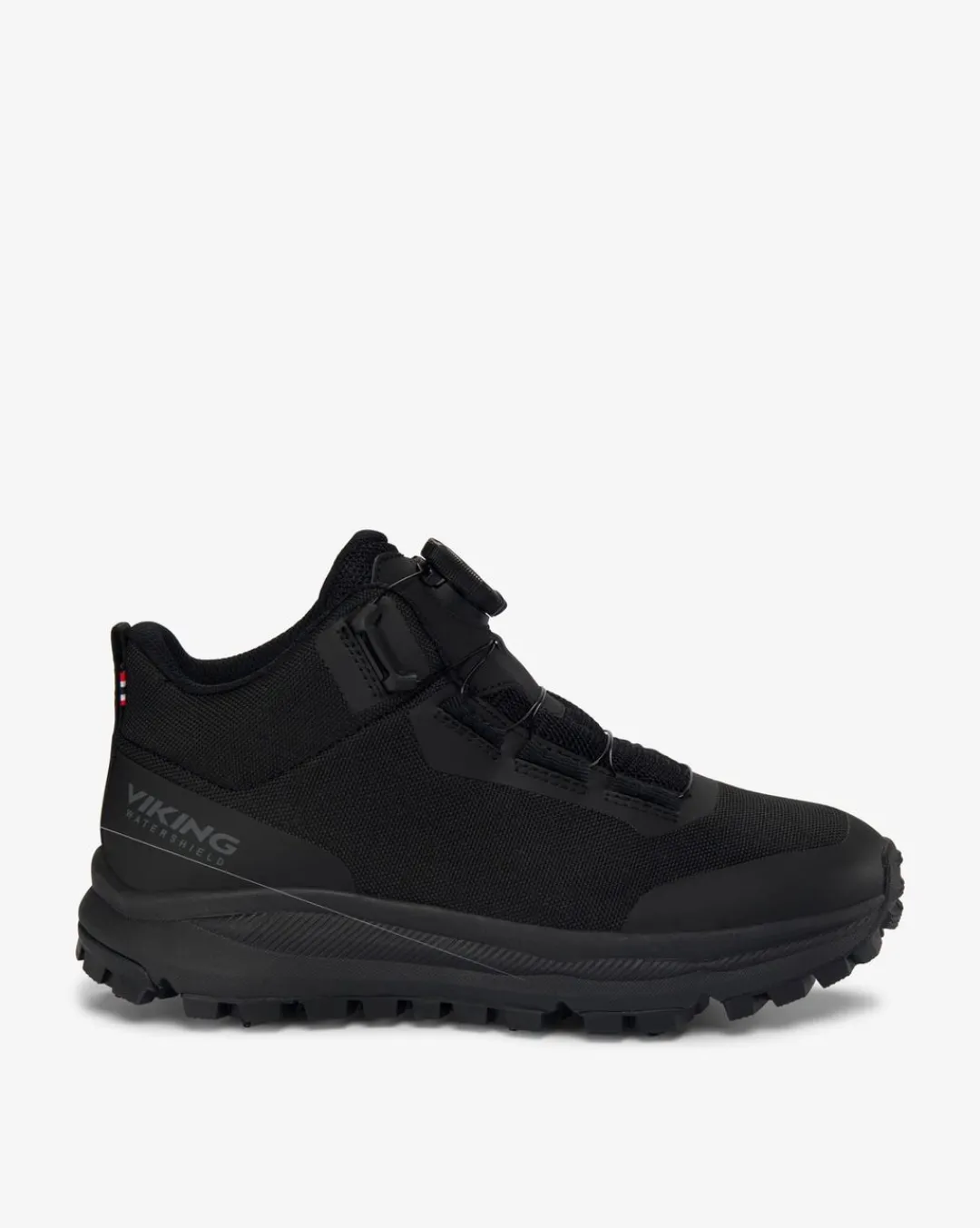 Viking Vinterskor>Stride Mid Spike Warm BOA WP W Black