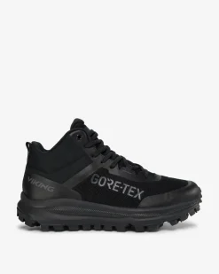 Viking Gore-Tex Damskor|Vinterskor>Stride Spikes Mid Warm GTX W Black