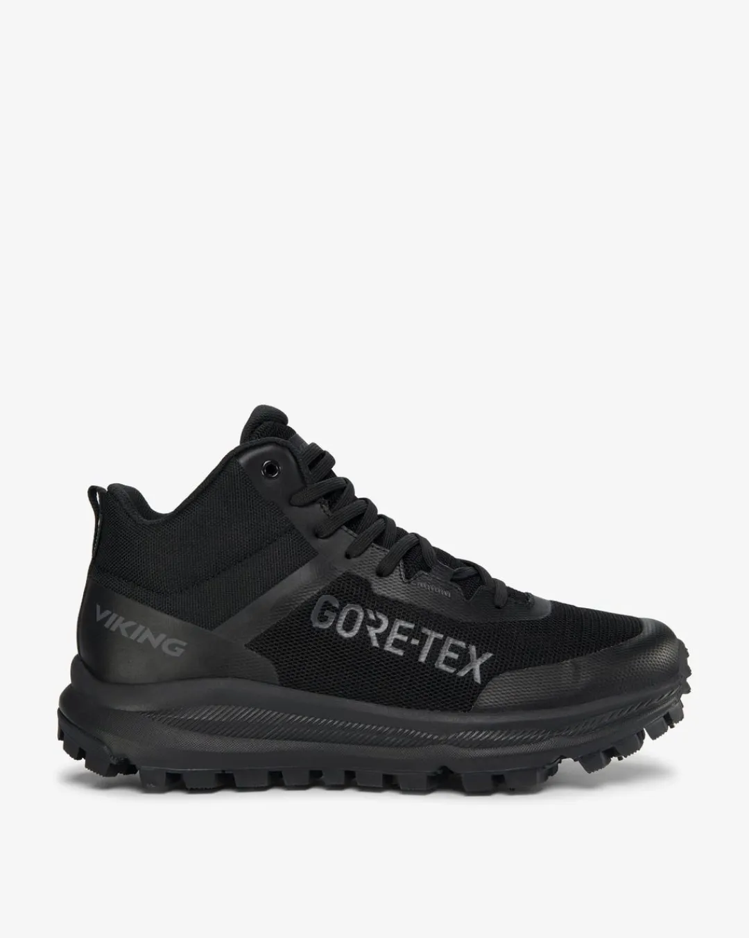 Viking Gore-Tex Damskor|Vinterskor>Stride Spikes Mid Warm GTX W Black