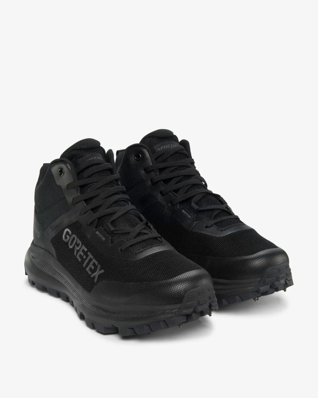 Viking Gore-Tex Damskor|Vinterskor>Stride Spikes Mid Warm GTX W Black