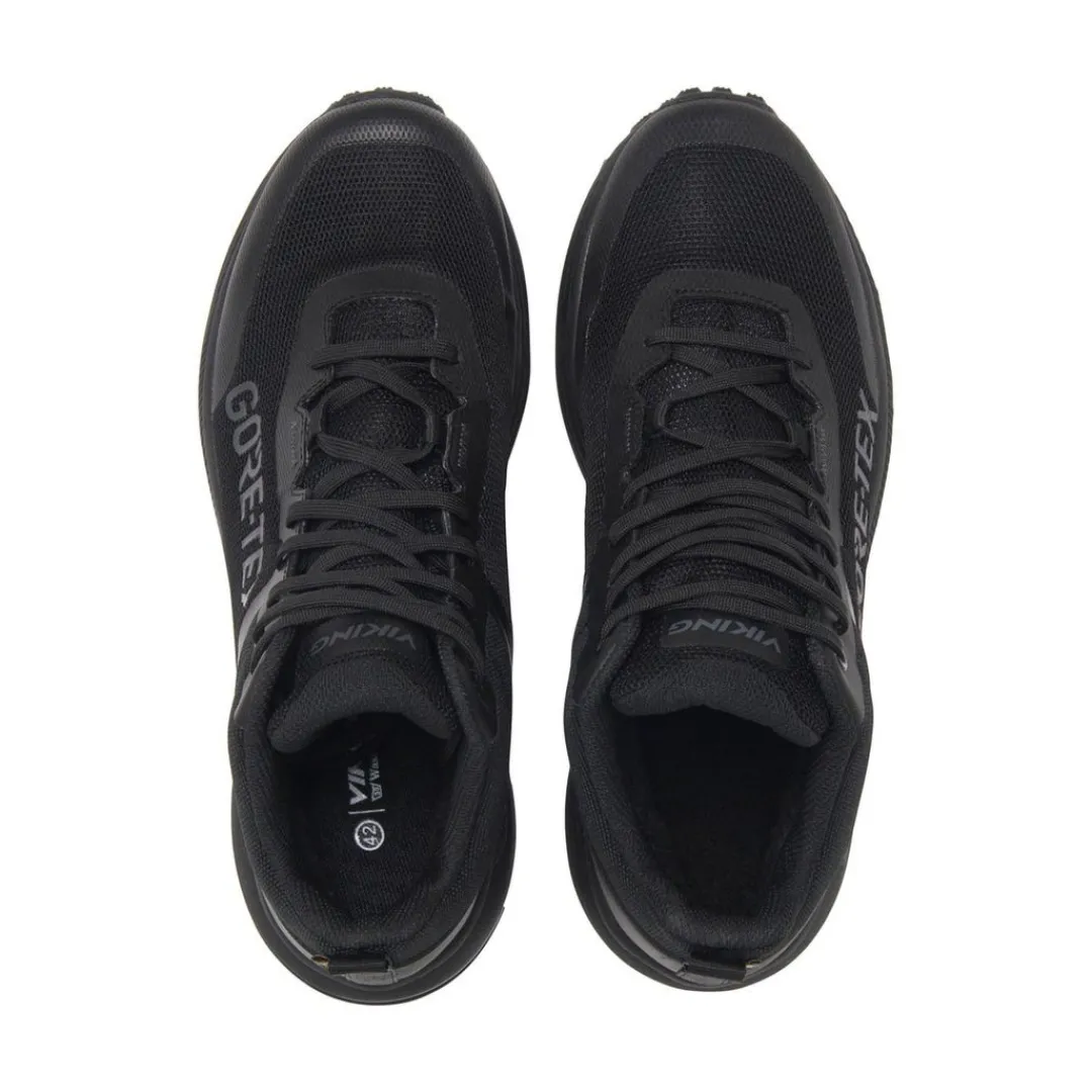 Viking Gore-Tex Damskor|Vinterskor>Stride Spikes Mid Warm GTX W Black