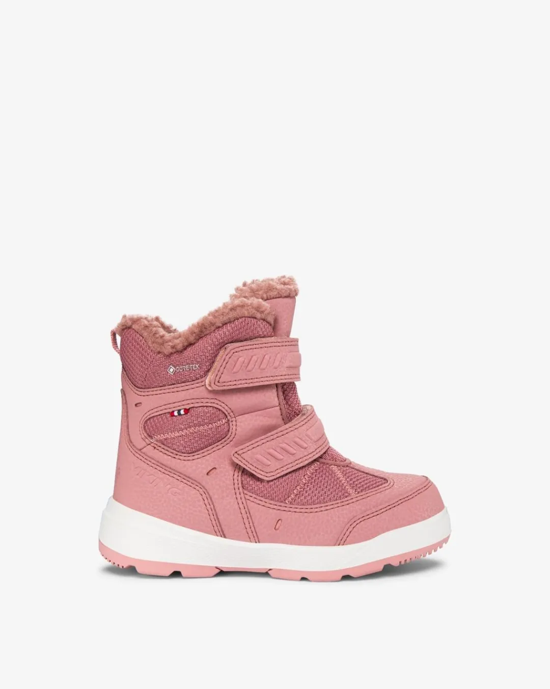 Viking Gore-Tex Barnskor|Vinterskor>Toasty Warm GTX 2V Pink/Light Pink