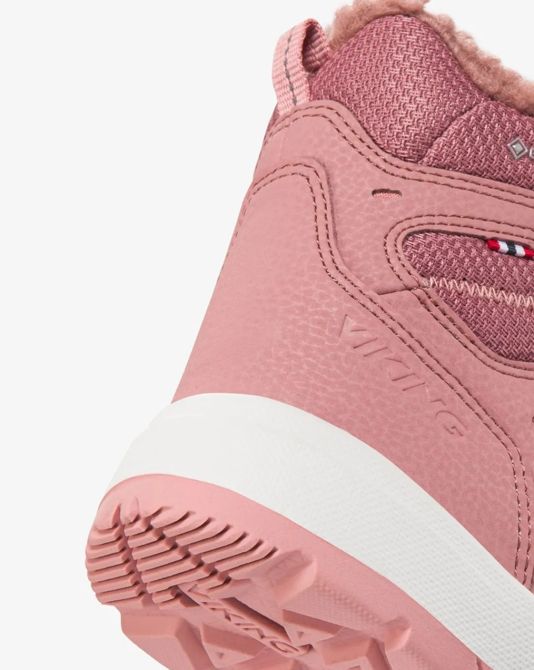 Viking Gore-Tex Barnskor|Vinterskor>Toasty Warm GTX 2V Pink/Light Pink