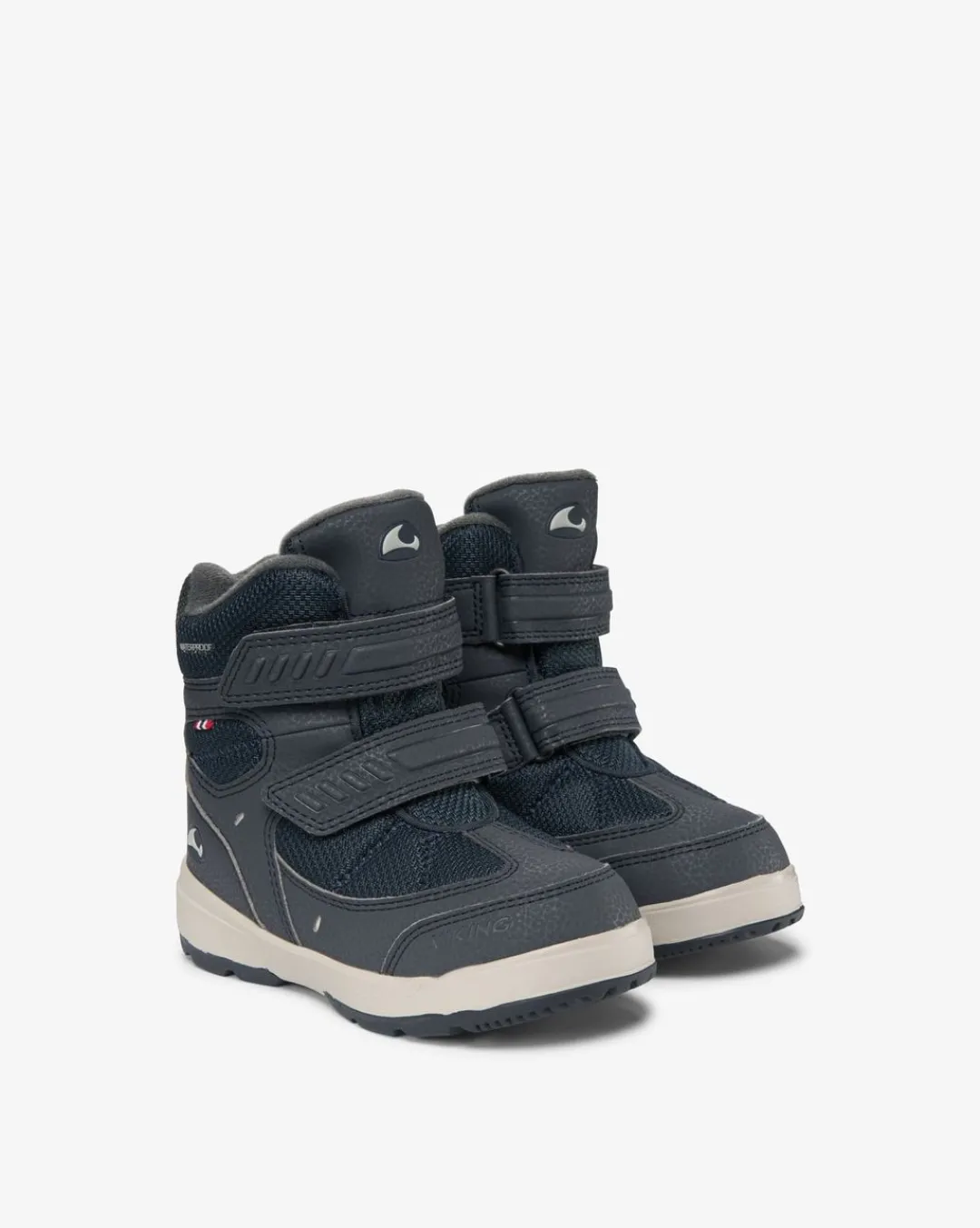Viking Vinterskor>Toasty Warm WP 2V Navy Navy/Cement