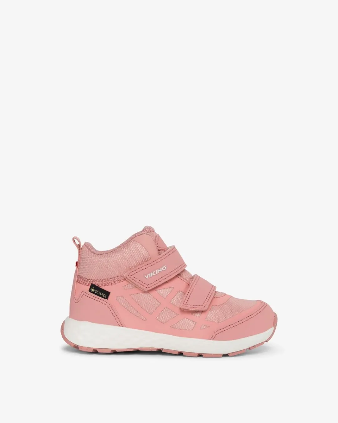 Viking Sneakers|Gore-Tex Barnskor>Veme Reflex Mid GTX 2V Light Pink