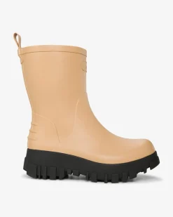 Viking Gummistövlar>x Holzweiler Sognsv Low Rubber Boot Camel/Black