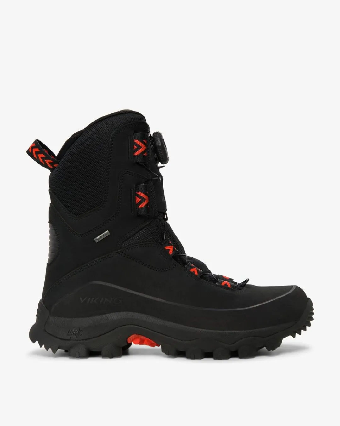 Viking Jaktstövlar|Gore-Tex Herrskor>Villrein High GTX BOA Hunting Boot Black/Red
