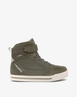Viking Sneakers>Zing Warm WP 1V Olive